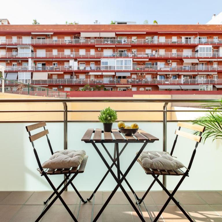 Cozy Apartment II - Les Corts - Apartamento de 2 dormitorios con balcón y terraza - 5