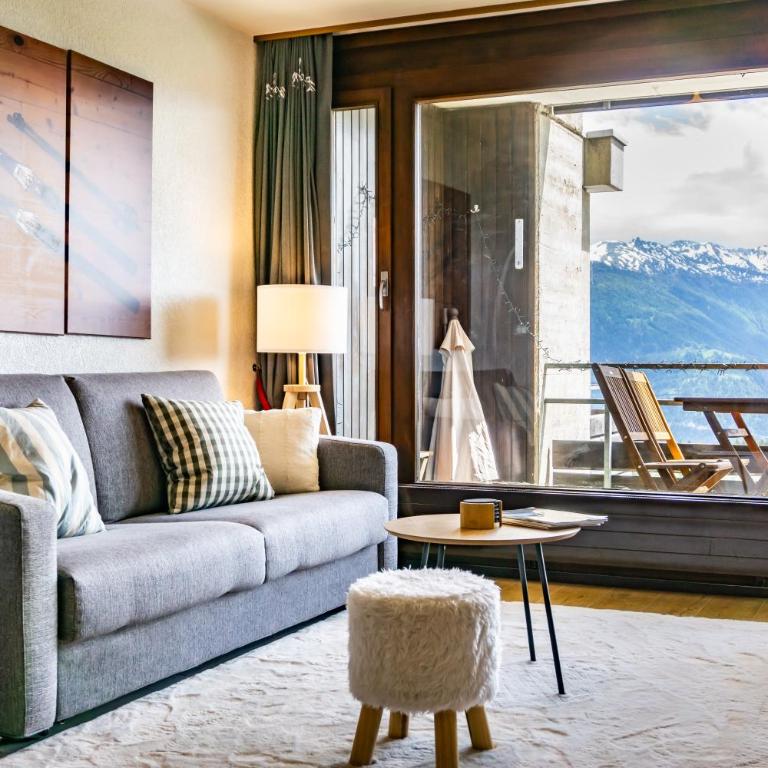 Ace Location with Pool & Sauna - Appartement 1 Chambre avec Balcon et Vue sur les Montagnes - 16
