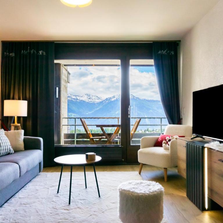 Ace Location with Pool & Sauna - Appartement 1 Chambre avec Balcon et Vue sur les Montagnes - 21