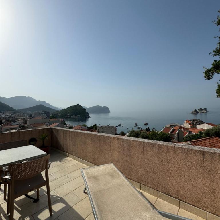 Katarina Apartments - Apartman s 1 Spavaćom Sobom u Potkrovlju sa Balkonom i Pogledom na More - 2
