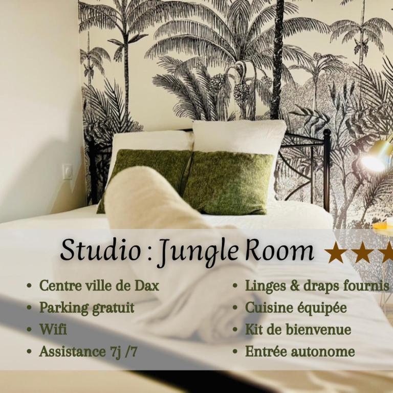 Jungle Room, centre ville Dax - Deluxe Apartment mit 1 Schlafzimmer - 1