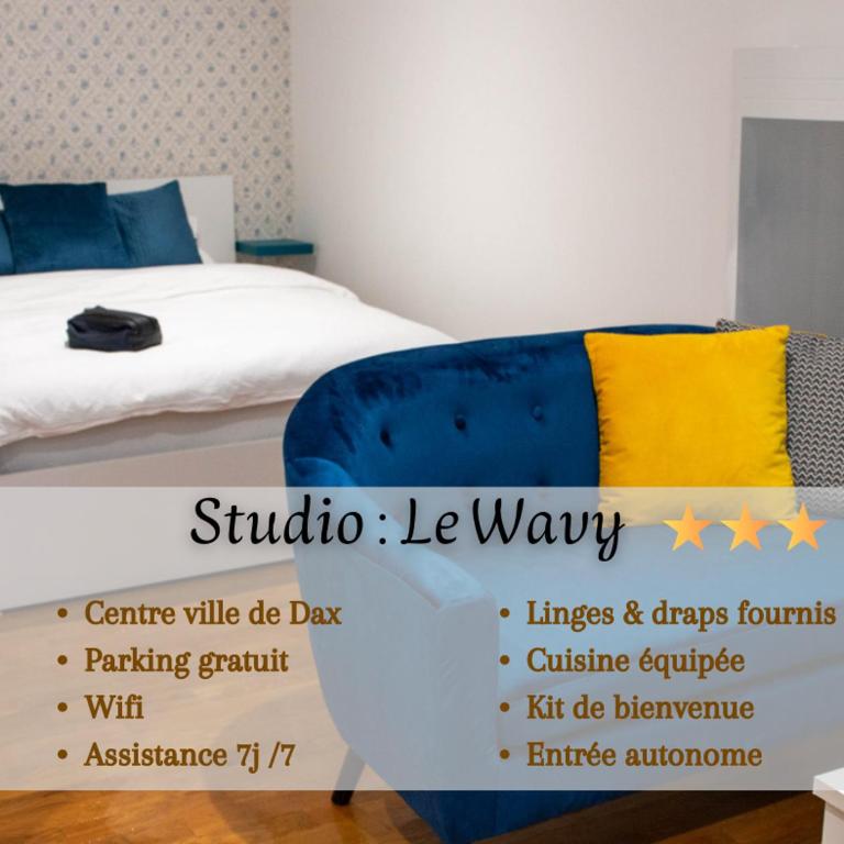 WAVY, studio centre ville DAX - Apartamento de 1 dormitorio - 1
