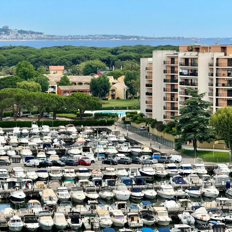 My Resid Appart Cannes marina vue mer - Studio mit Meerblick - 12