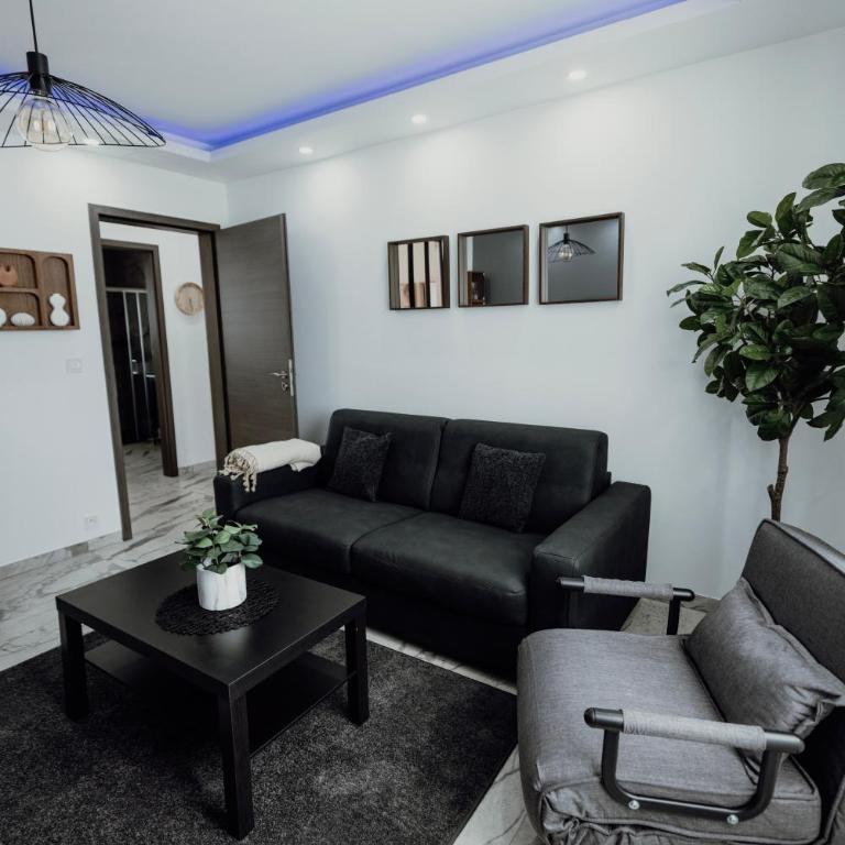 Prestige Lumineux Jacuzzi Parking privé - Appartement 1 Chambre - 19