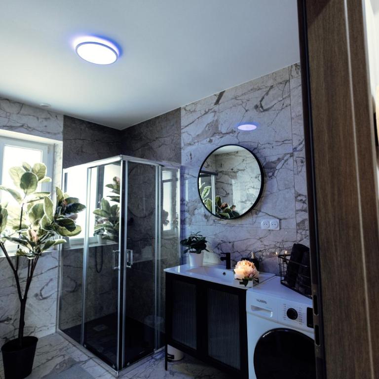 Prestige Lumineux Jacuzzi Parking privé - Appartement 1 Chambre - 35