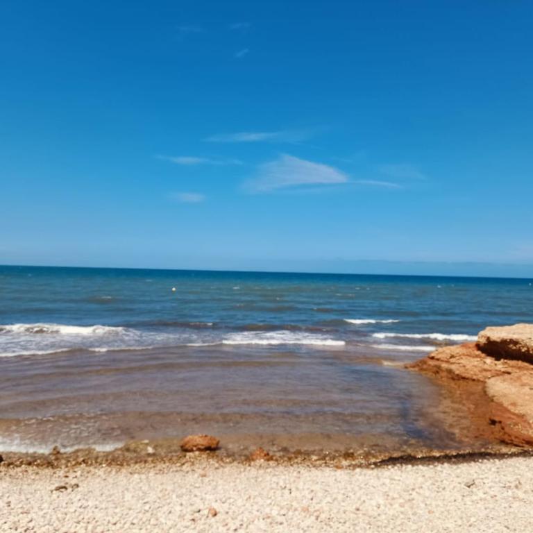 Vistas y terraza panorámica frente al mar en Denia, Las Rotas - Apartamento de 3 dormitorios con vistas al mar - 31
