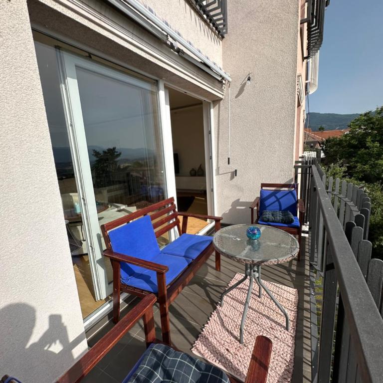 Villa Gegaj - Deluks Apartman sa 1 Spavaćom Sobom i Pogledom na Grad - 16