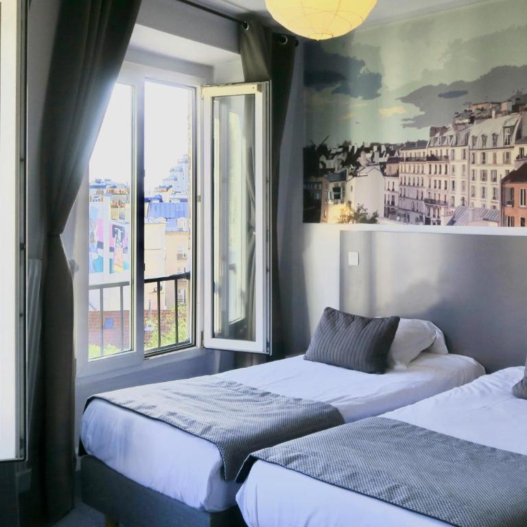Hôtel Odessa Montparnasse - Chambre Lits Jumeaux Confort - 5