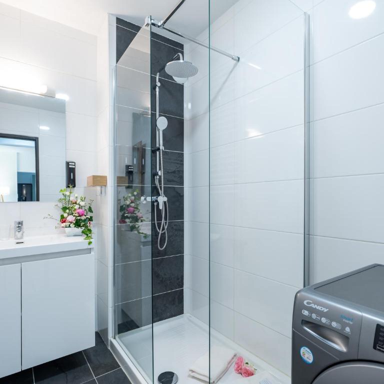 la douceur voironnaise classé 3 étoiles - Appartamento Deluxe con 2 Camere da Letto e Balcone - 11