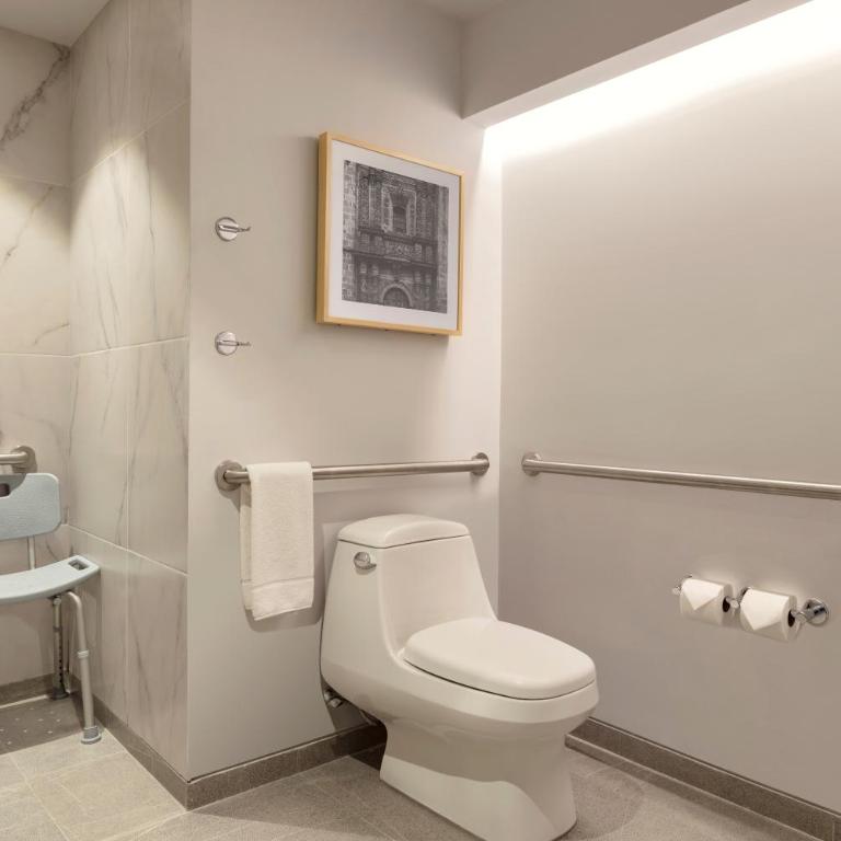 Hilton Garden Inn Guadalajara Airport - Habitación con ducha a ras de suelo, adaptada para personas de movilidad reducida - Cama extragrande - 4