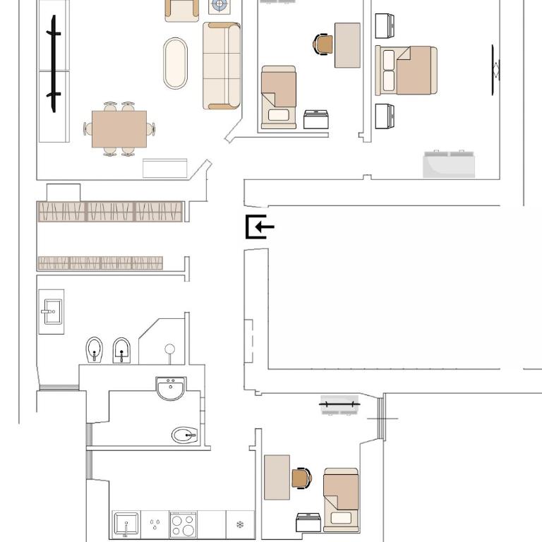 Washington TownHouse - Roma Statuto - Appartamento con 3 Camere da Letto - 17