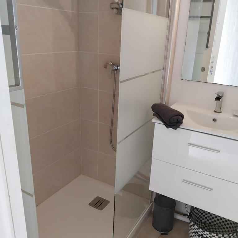 Le Petit Coeur à Canet - Superbe T2 piscine, tennis, climatisation, parking privé - Apartamento de 1 dormitorio - 35