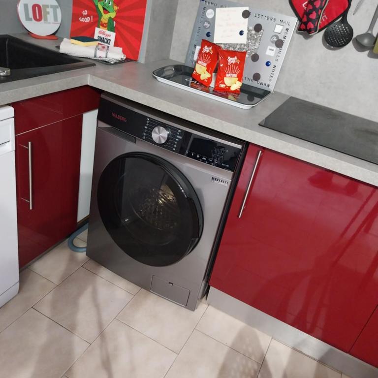 Le Petit Coeur à Canet - Superbe T2 piscine, tennis, climatisation, parking privé - Apartamento de 1 dormitorio - 4