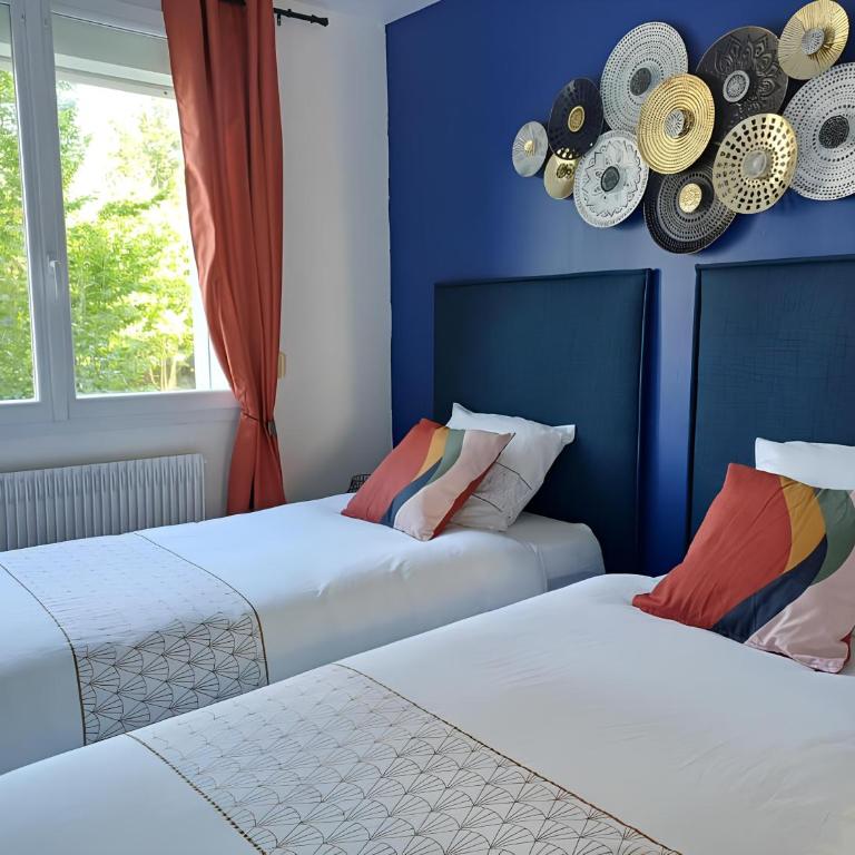 Proche CHU - 4 couchages - Parking gratuit - Local vélo - Appartamento con 2 Camere da Letto - 17