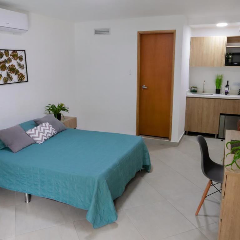 Manila Apartaestudios - Apartamento con vistas y balcón - 22