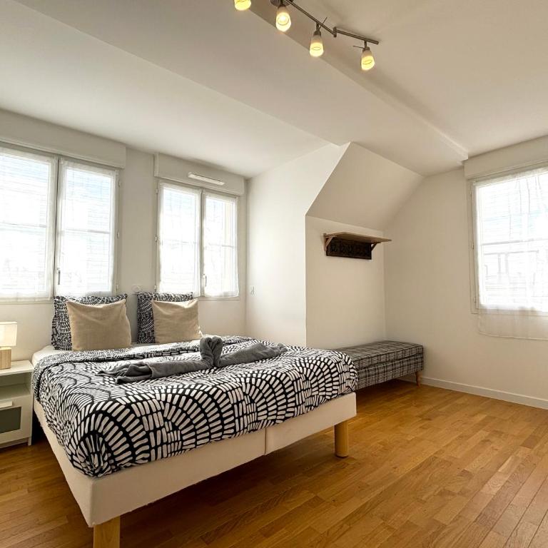 L Eiffel Disney 5min Paris 35min Parking Terrasse - Appartement 3 Chambres - 4