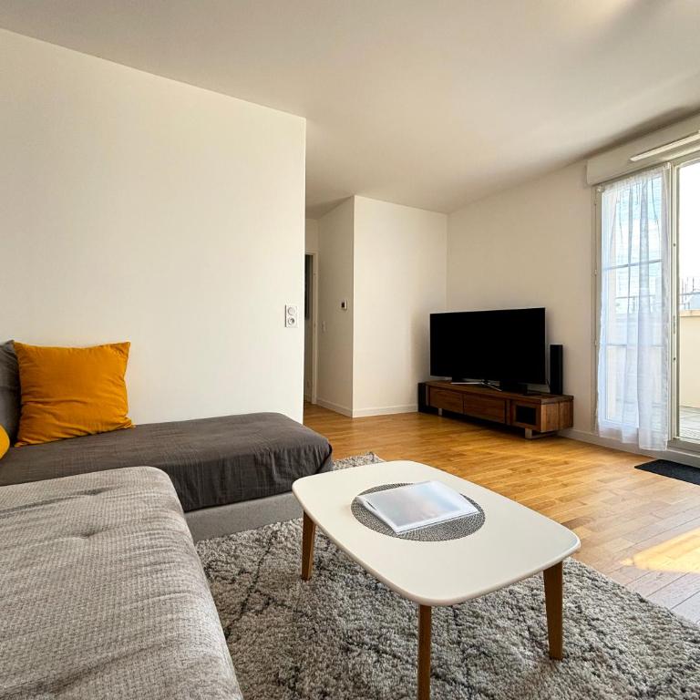 L Eiffel Disney 5min Paris 35min Parking Terrasse - Appartement 3 Chambres - 8
