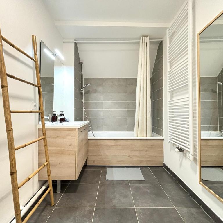 L Eiffel Disney 5min Paris 35min Parking Terrasse - Appartement 3 Chambres - 5