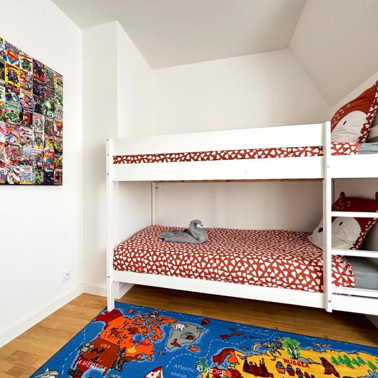 L Eiffel Disney 5min Paris 35min Parking Terrasse - Appartement 3 Chambres - 18