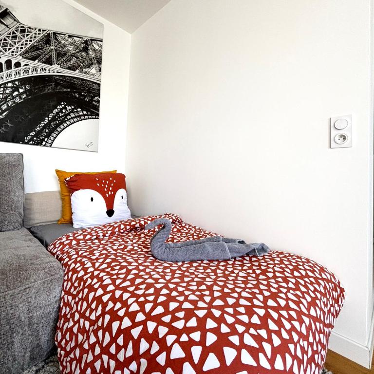 L Eiffel Disney 5min Paris 35min Parking Terrasse - Appartement 3 Chambres - 7
