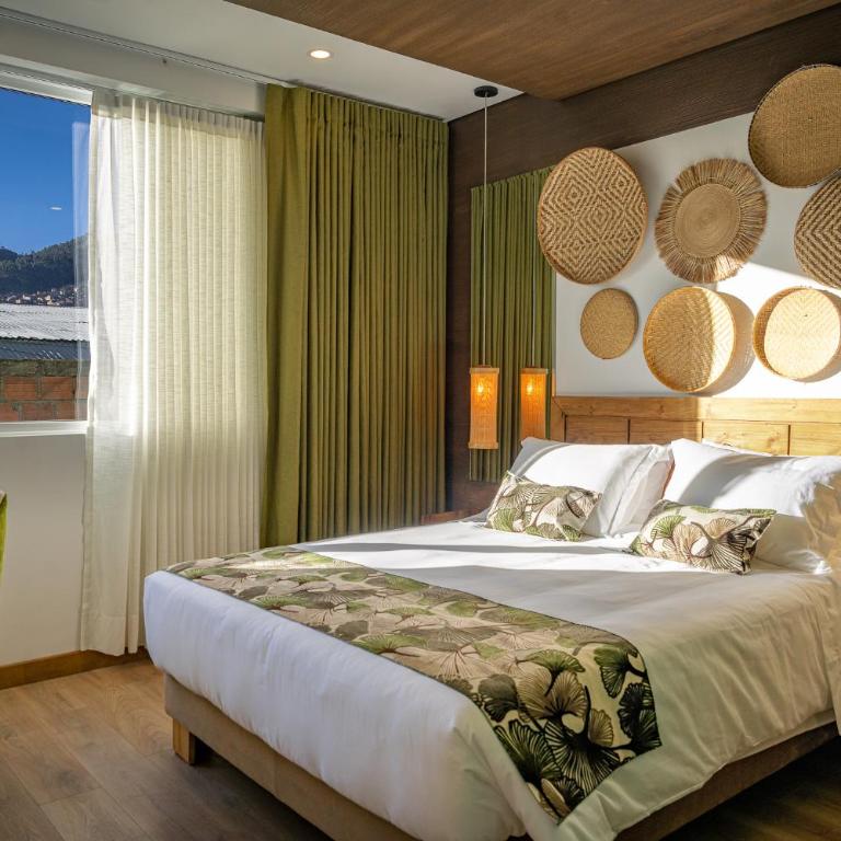 Illampu Art Boutique Hotel - Habitación Deluxe - 1 cama grande - 3