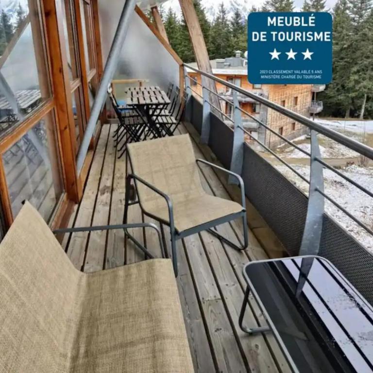Appartement 3 étoiles au pied des pistes avec balcon été - Appartement 2 Chambres - 1