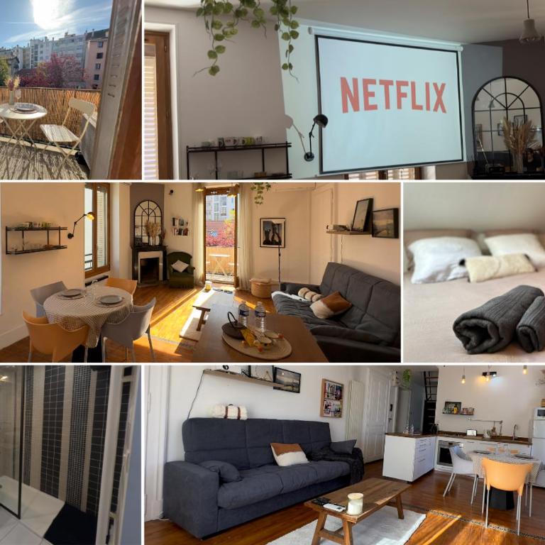 Duplex Loft - Central & Home Cinéma - Apartment mit 1 Schlafzimmer - 2