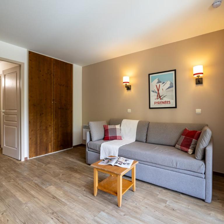 Résidence Pierre & Vacances Les Trois Domaines - Ferienwohnung mit 1 Schlafzimmer und Schlafnische (6 Personen) - 3