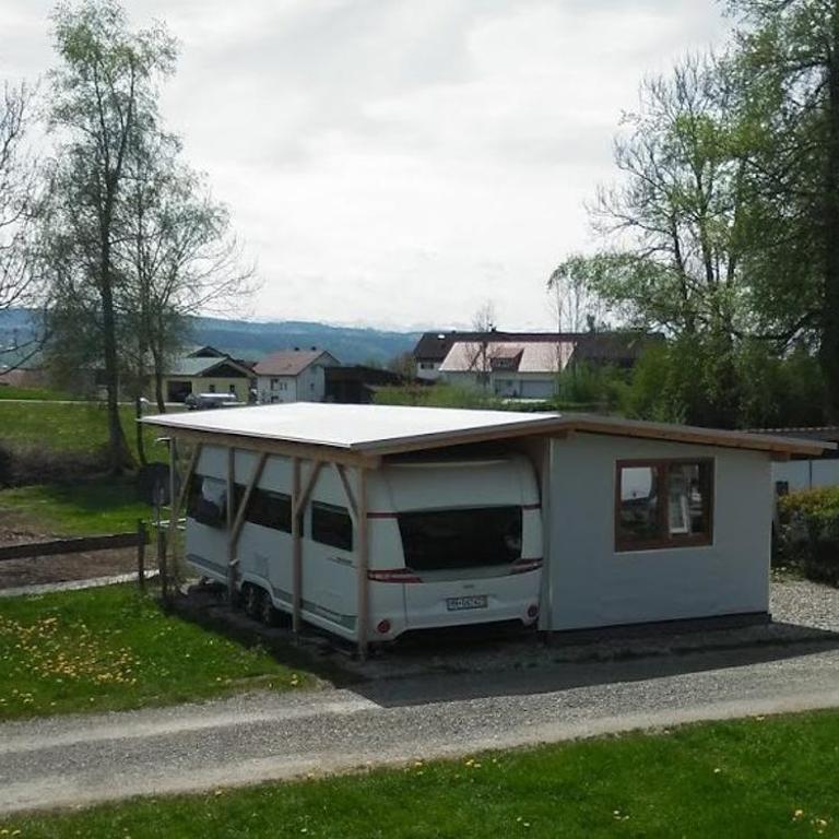Luxus Wohnwagen Alpenblick - Caravan - 8