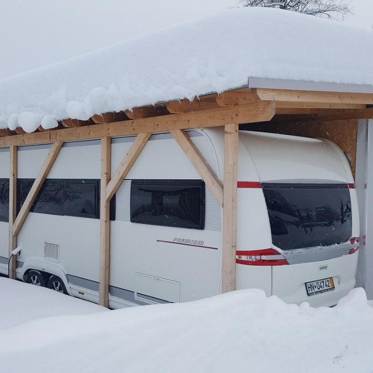 Luxus Wohnwagen Alpenblick - Caravan - 19