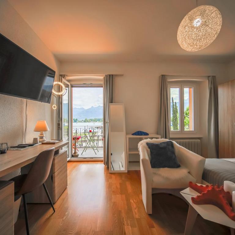 Le Dock - Familiensuite mit Balkon - 8