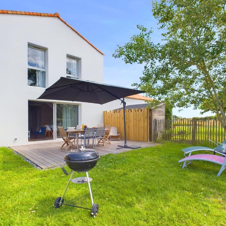 Maison pour 6 adultes,1 enfant - piscine collective - Maison de Vacances - 1
