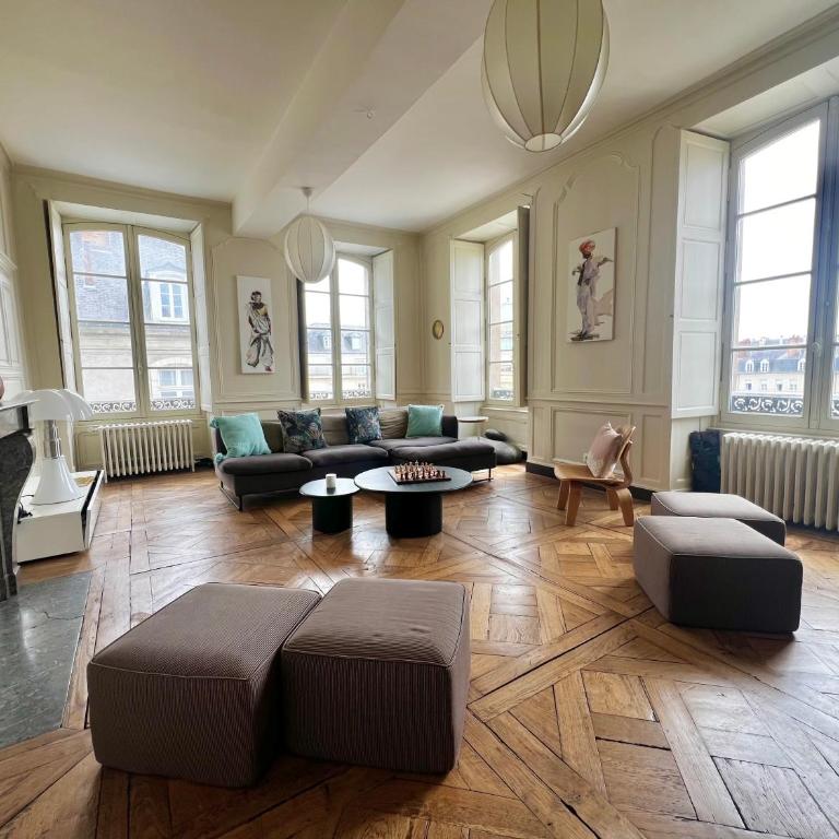L'Opéra, hyper centre de Rennes - Two-Bedroom Apartment - 14