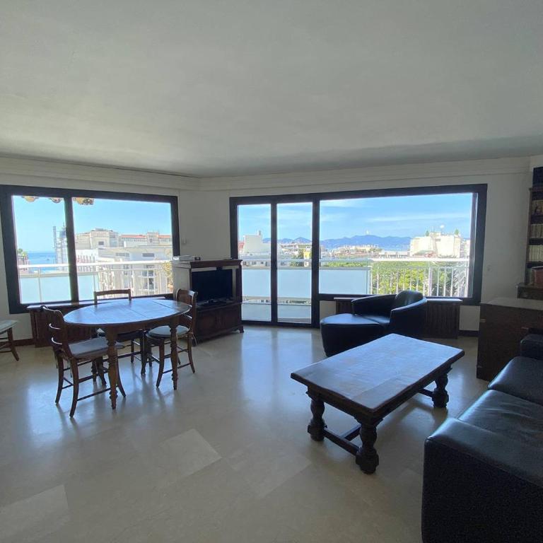 Cannes proche Croisette - Appartement 3 Pièces vue mer terrasse Helv7 - Apartamento de 2 dormitorios con terraza - 1