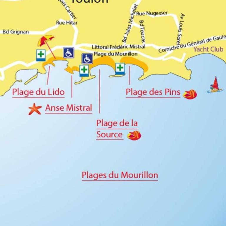 #3 Toulon CENTRE, BALCON, LUMINEUX, STATIONNEMENT FACILE, TOUT CONFORT - Monolocale con Balcone - 24