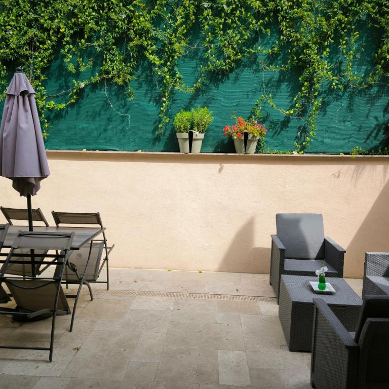 Beau studio cozy centre ville et plages avec terrasse n3 - Appartement 1 Chambre - 7