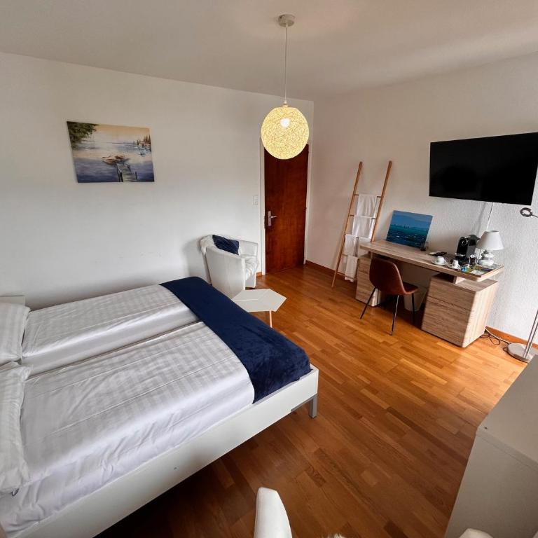 Le Dock - Familiensuite mit Balkon - 13