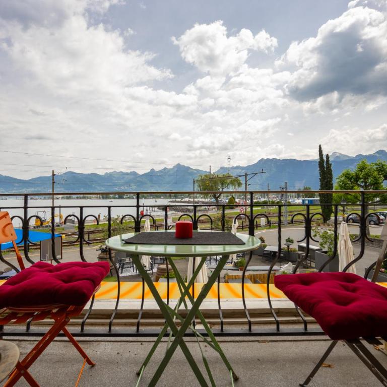 Le Dock - Familiensuite mit Balkon - 16