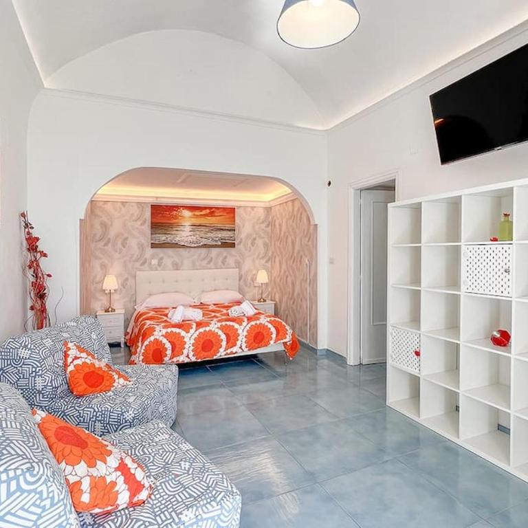 Amalfi Rooms & Suite Duoglio Beach - seaview - King Room with Sea View - 1