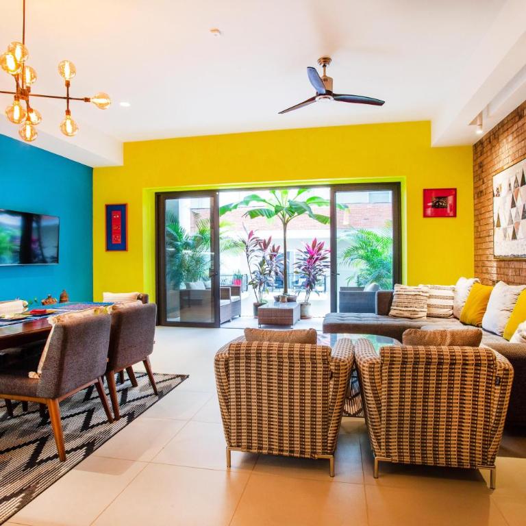 Dedicated workspace, Pool, Gym | Romantic Zone 2BR - Vacation Home - 1