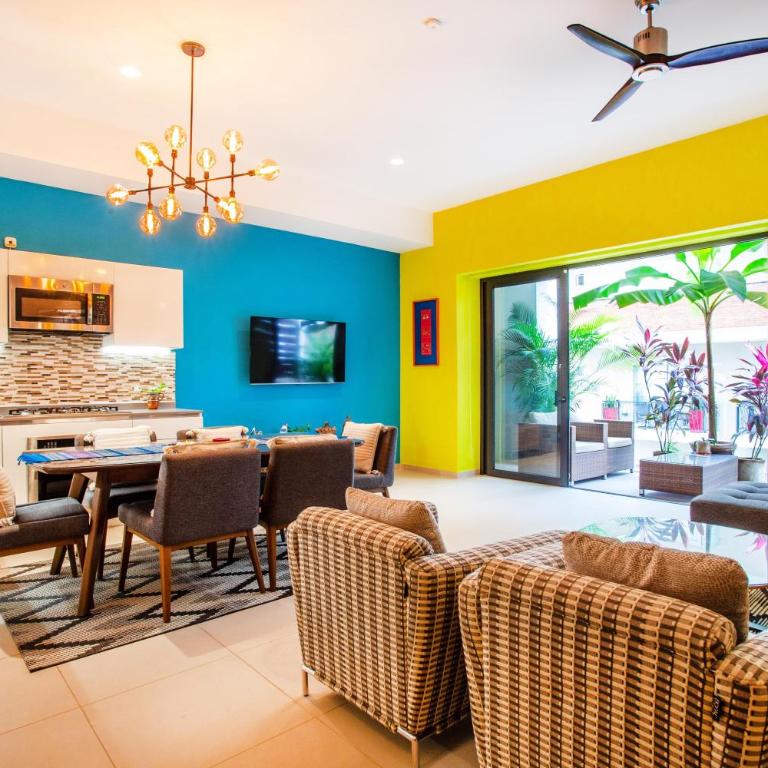 Dedicated workspace, Pool, Gym | Romantic Zone 2BR - Vacation Home - 16