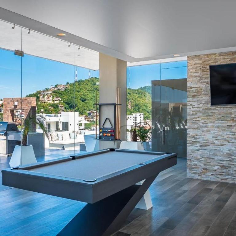 Dedicated workspace, Pool, Gym | Romantic Zone 2BR - Vacation Home - 41