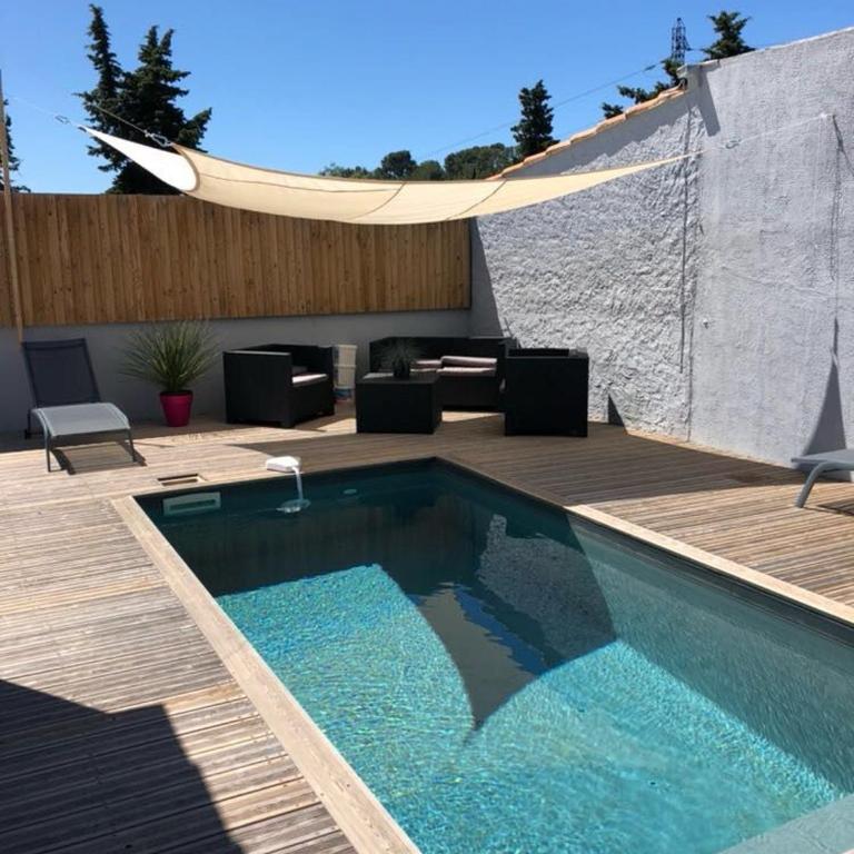 Maison avec piscine privative chauffée - One-Bedroom House - 1