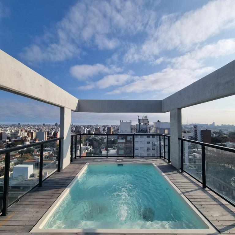 Moderno a 1 cuadra de Shopping y 4 Rambla - One-Bedroom Apartment - 1
