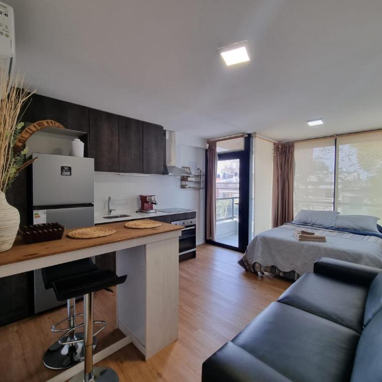 Moderno a 1 cuadra de Shopping y 4 Rambla - One-Bedroom Apartment - 16
