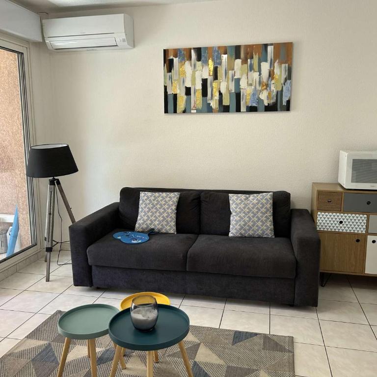 Appartement cosy à Port Fréjus: climatisé, proche plage, commerces et garage - 4 couchages - FR-1-226A-176 - Apartment - 3