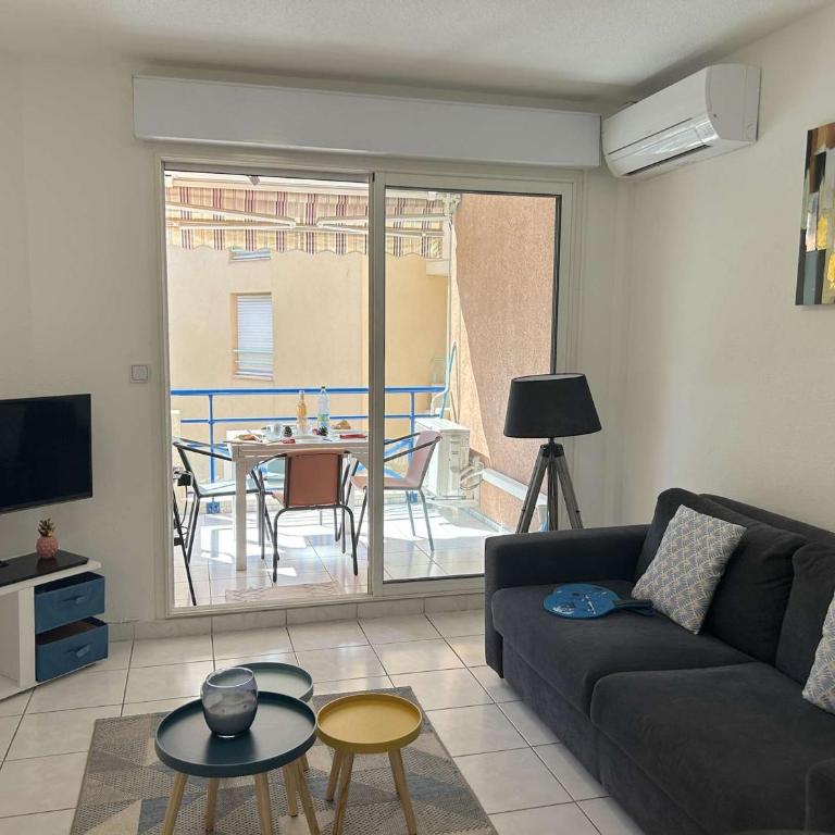 Appartement cosy à Port Fréjus: climatisé, proche plage, commerces et garage - 4 couchages - FR-1-226A-176 - Apartment - 4