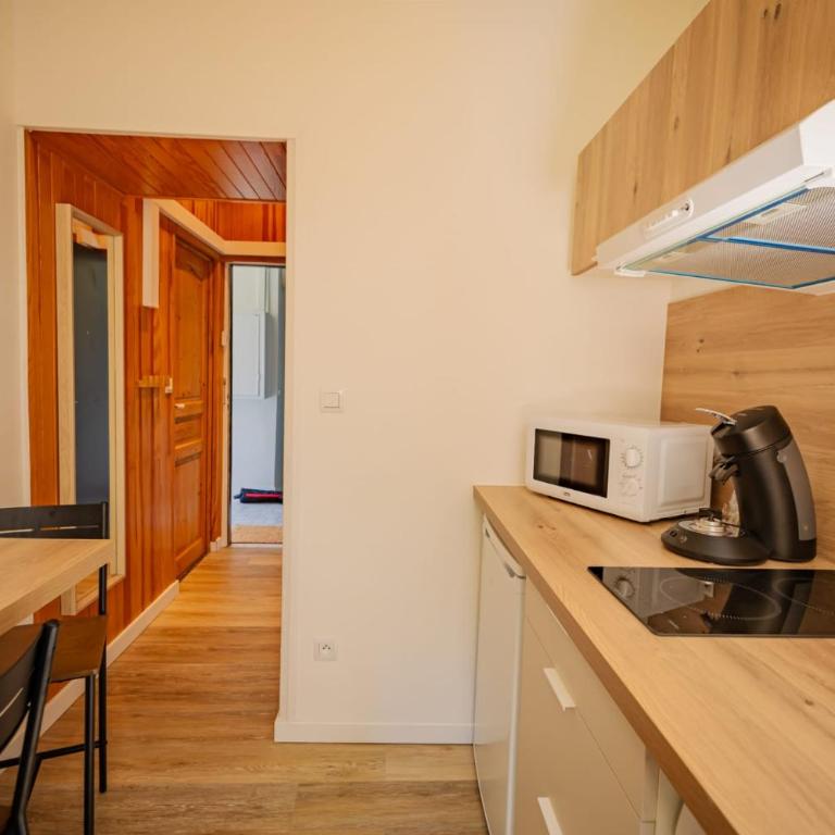 Le Nid Secret avec Parking privé gratuit à 5 min à pied de la plage - Appartement 1 Chambre - 30