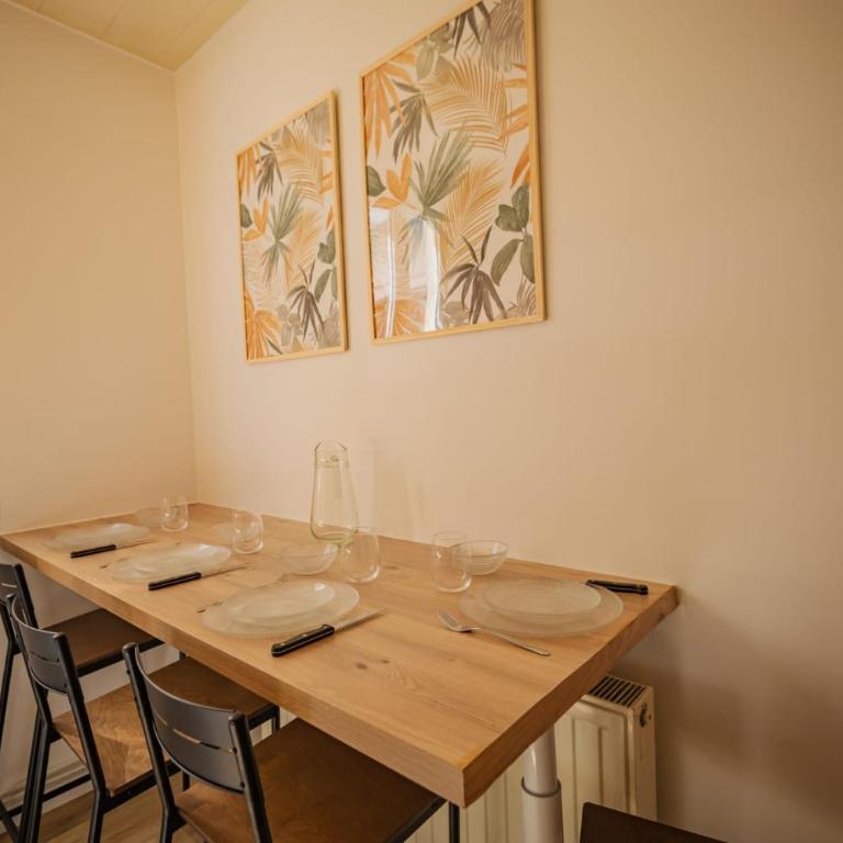Le Nid Secret avec Parking privé gratuit à 5 min à pied de la plage - Appartement 1 Chambre - 18