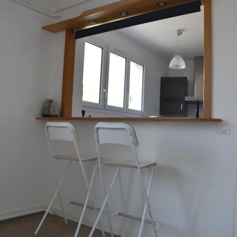 Appartement 2p calme et équipé - Appartement 1 Chambre - 6